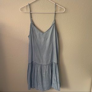Chambray Babydoll dress